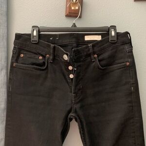 ALL SAINTS Rex men’s black jeans